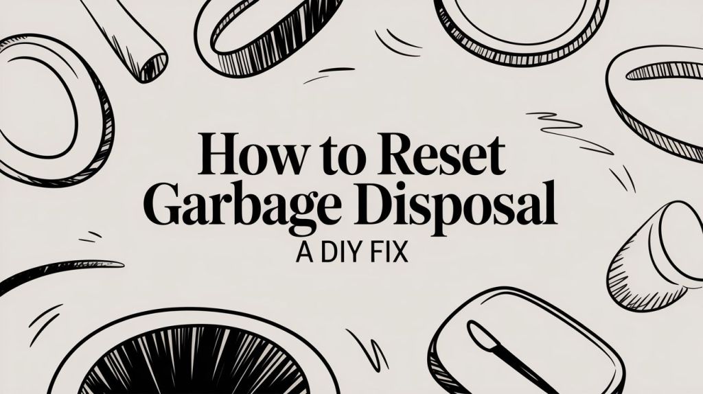 How to Reset a Garbage Disposal: A Quick DIY Fix
