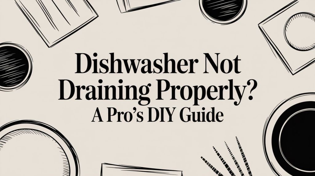 Dishwasher Not Draining Properly? A Pro’s DIY Guide