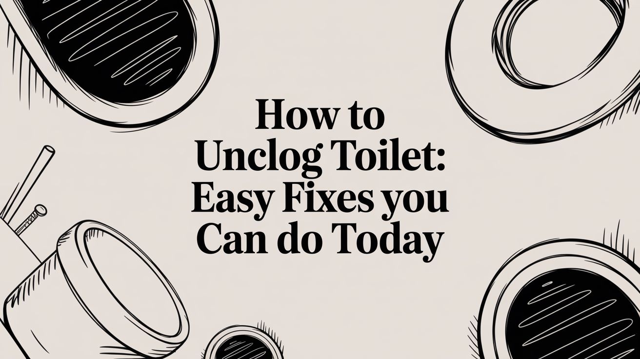 How to Unclog a Toilet: Easy Fixes from a Pro