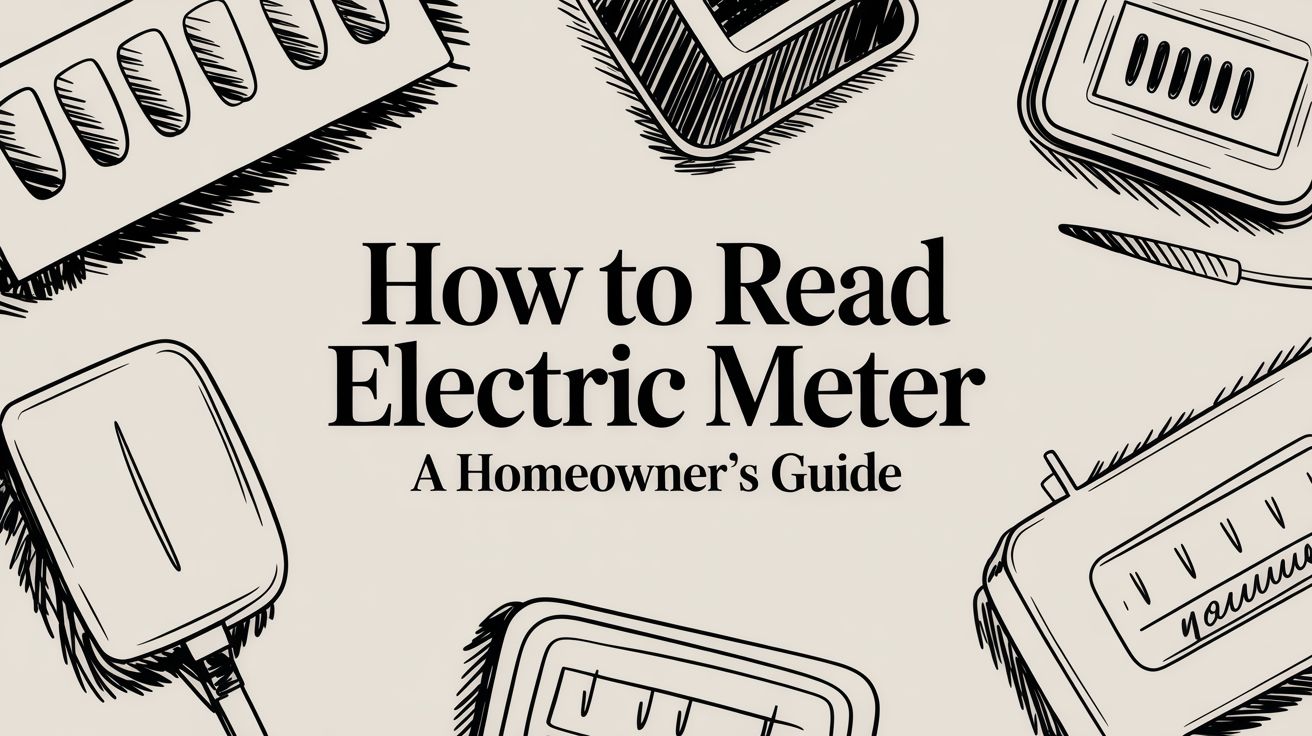 How to Read Your Electric Meter: A Homeowner’s Guide